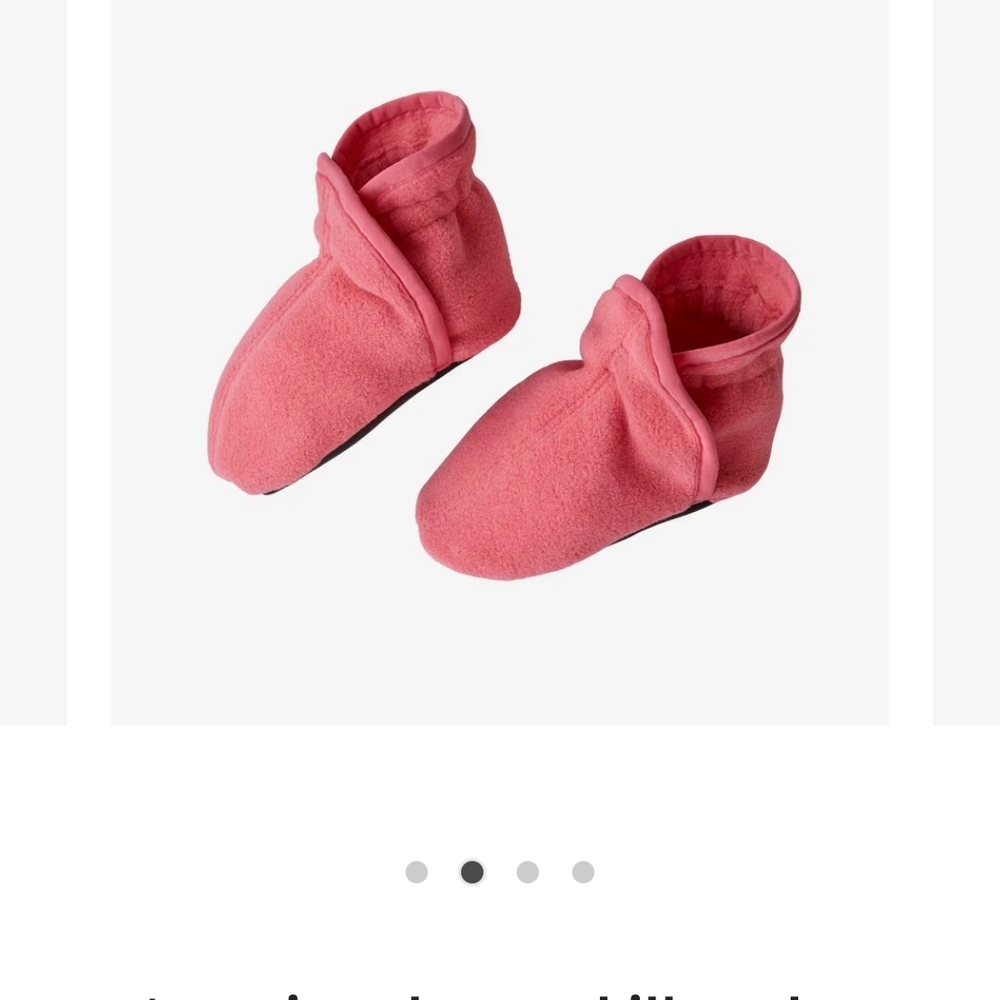 Patagonia Baby Synchilla Booties 6-12months